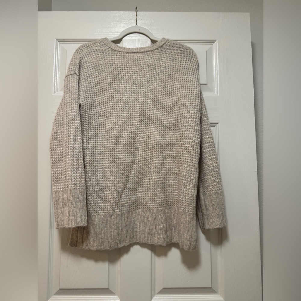 A.N.A Women's V-Neck Waffle Knit Sweater - Picture 10 of 11